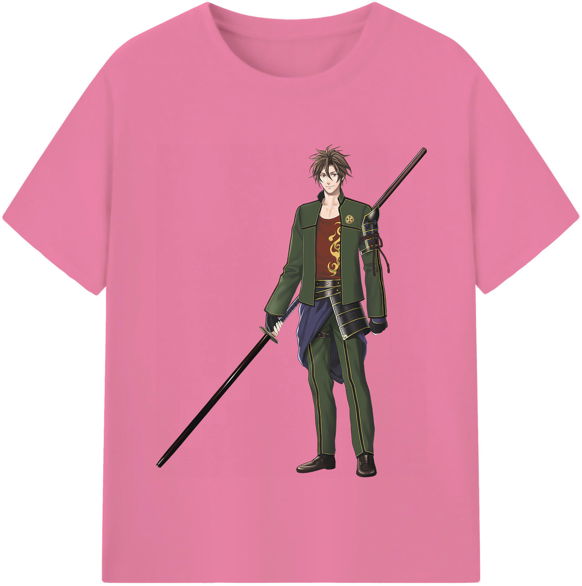 （画像用） 刀剣乱舞 Touken Ranbu 綿100％半袖Tシャツ（フロントプリント）